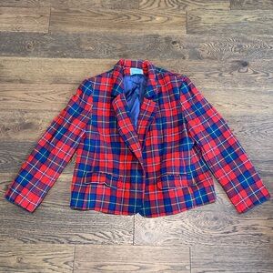 Women’s Pendleton Plaid Blazer size L